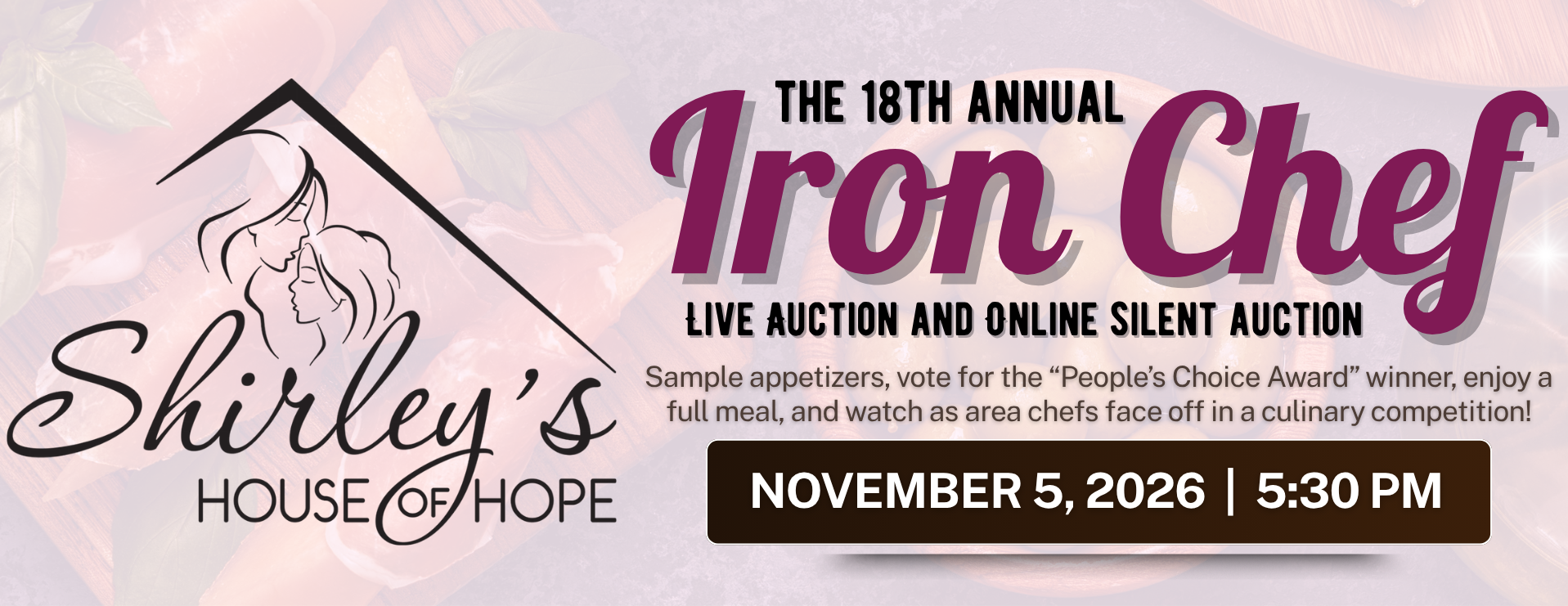 2026 Iron Chef Silent & Live Auction/Time to Take a Stand